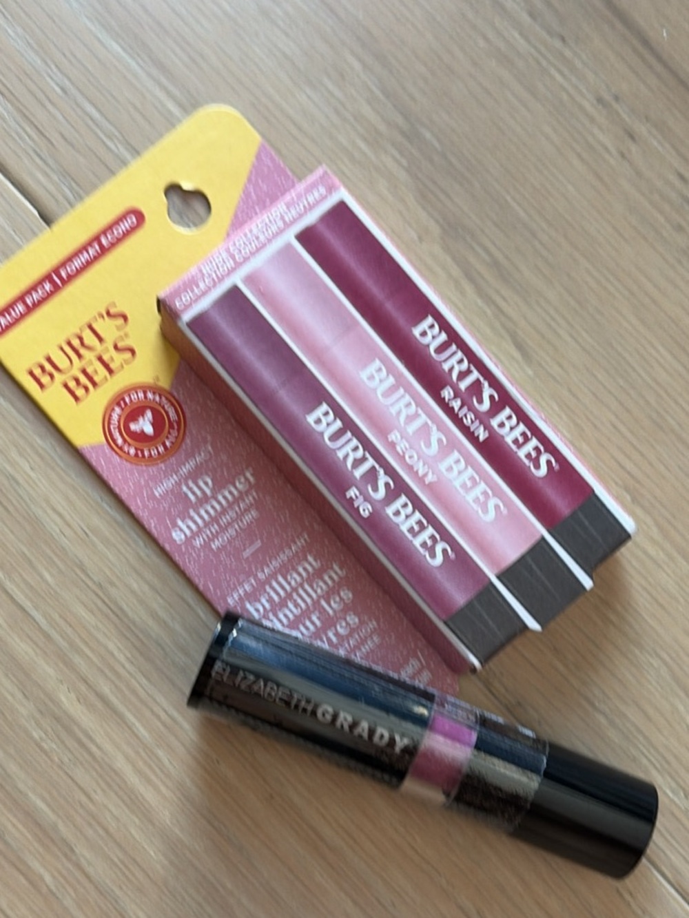 Burt's Bees Lip Crayon Trio - Berry and Rose Tones